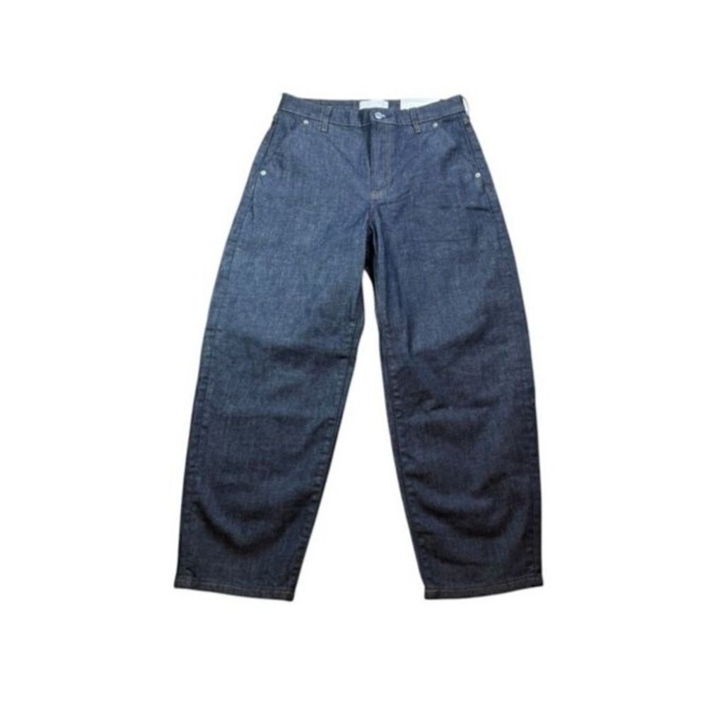 Everlane Jeans Size 29 Blue The Arc Barrel Heavyweight Medium Wash High Waist